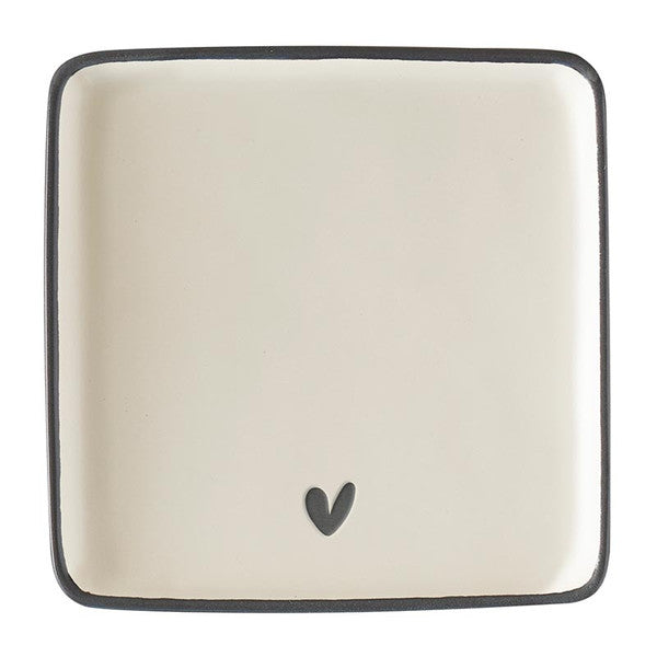 Ceramic Heart Plates