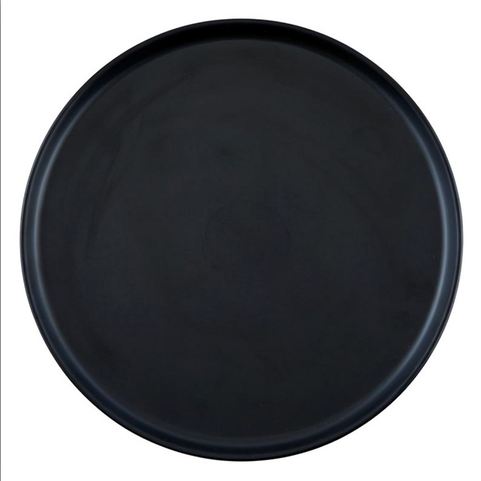 Melamine Plate For Domes Black Meduim