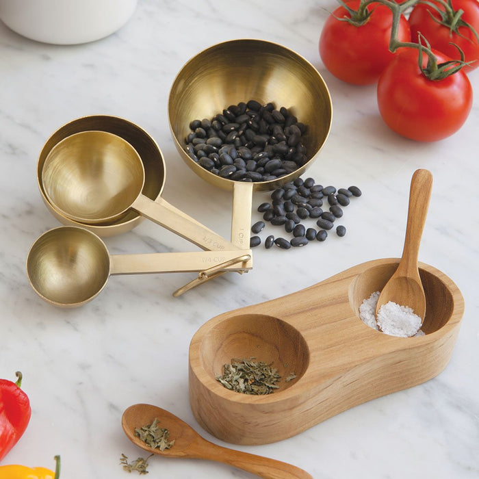 Gold Measuring Cups Set of 4