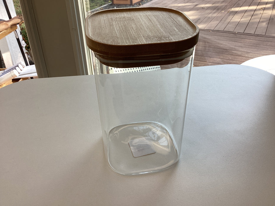 Large glass jar