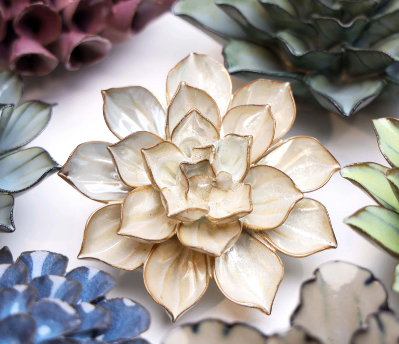 Ceramic Pearl Flower