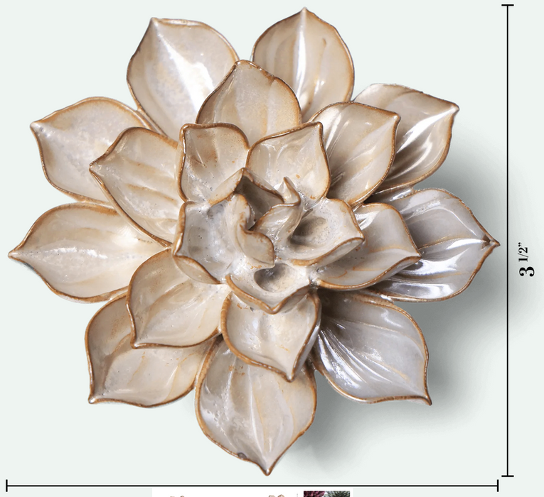 Ceramic Pearl Flower