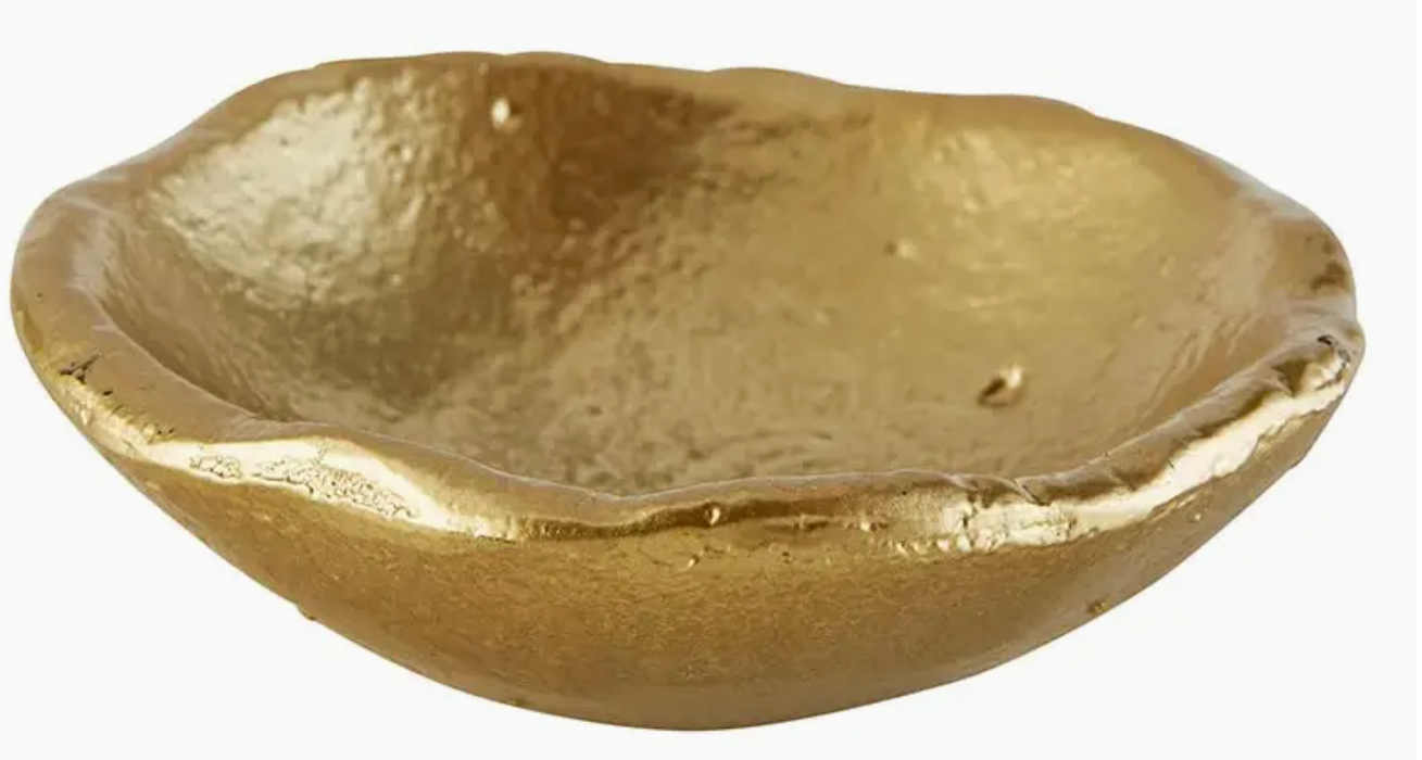 Golden Trinket Dish - Medium