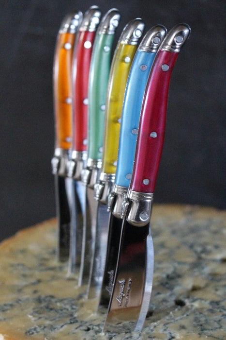 Laguiole Rainbow Cheese Spreader